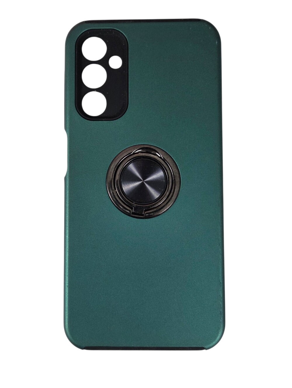 🔥4/$20 Samsung Galaxy A25 5G Phone Case  Green & Black -Rotating Ring -Slim